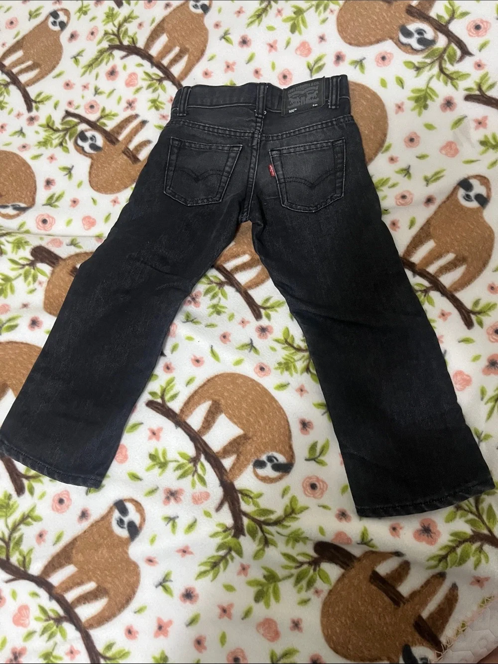 Levis black bootcut